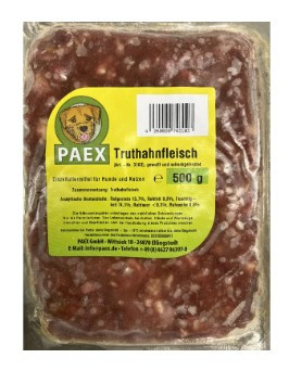 Krůtí maso mleté 0,5kg PAEX 